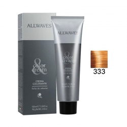 Allwaves Farba Do Włosów 333 Korektor Złocisty 100 ml